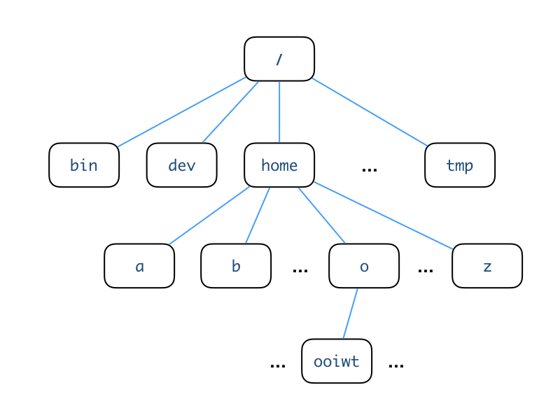 UNIX Directory Tree